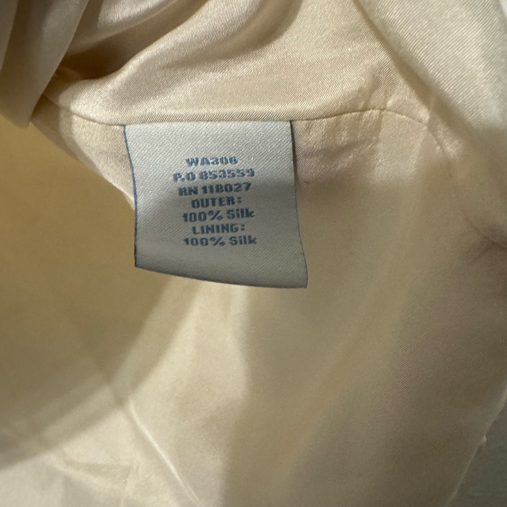 Boden Ruffle Silk Blouse - Picture 4 of 7